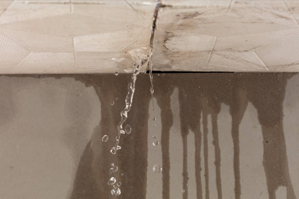Professional Flood Damage Cleanup technician working in Dearborn, MO